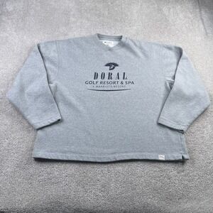 Vintage Champion Sweatshirt Mens XL Grey Doral Golf Resort and‎ Spa Crewneck